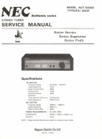 NEC AUT-5000E - Service Manual 